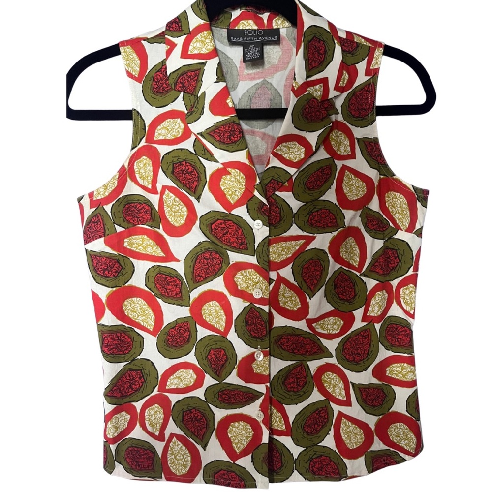 Vintage Leaf Vest